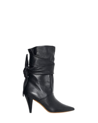 Nori 85 leather boots - Black