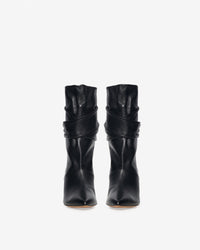 Nori 85 leather boots - Black