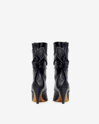 Nori 85 leather boots - Black