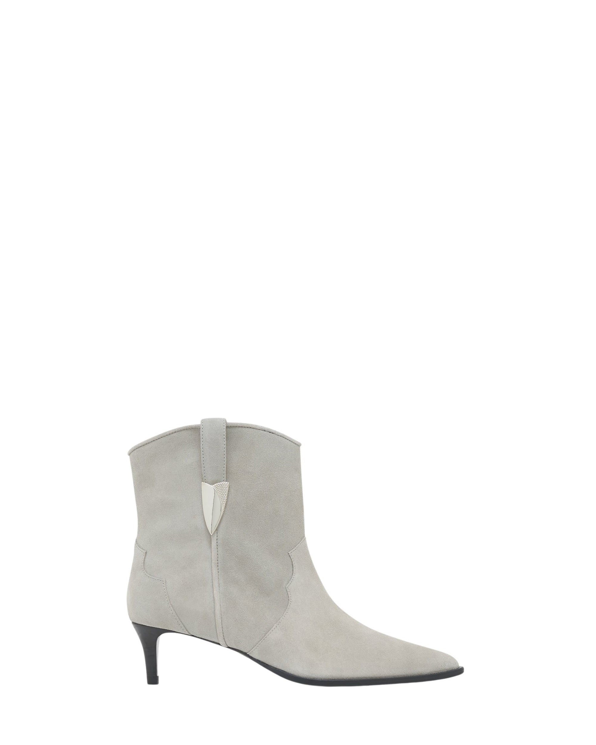 Opale Suede leather ankle boots - Cloud