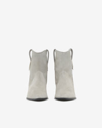 Opale Suede leather ankle boots - Cloud