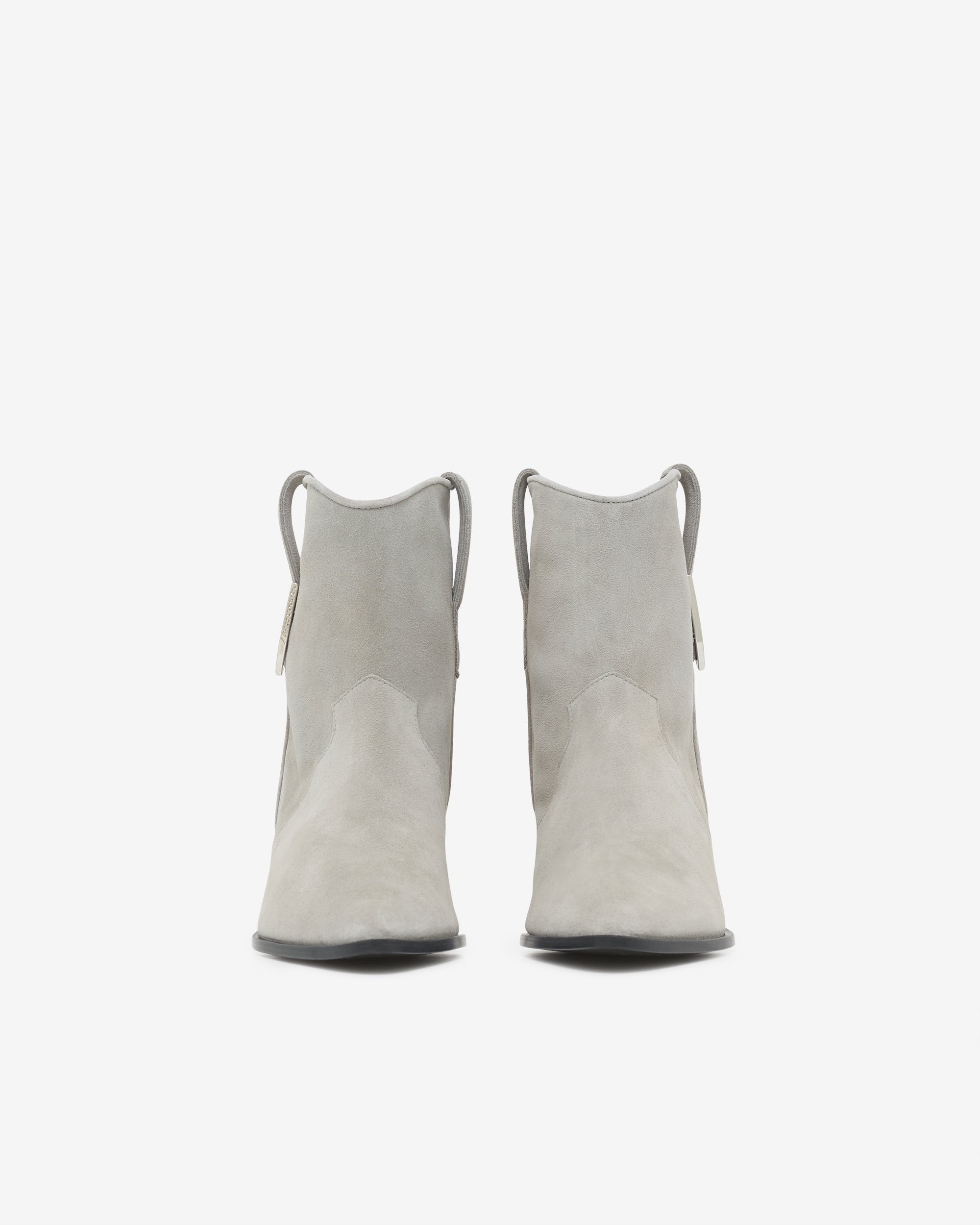 Opale Suede leather ankle boots - Cloud