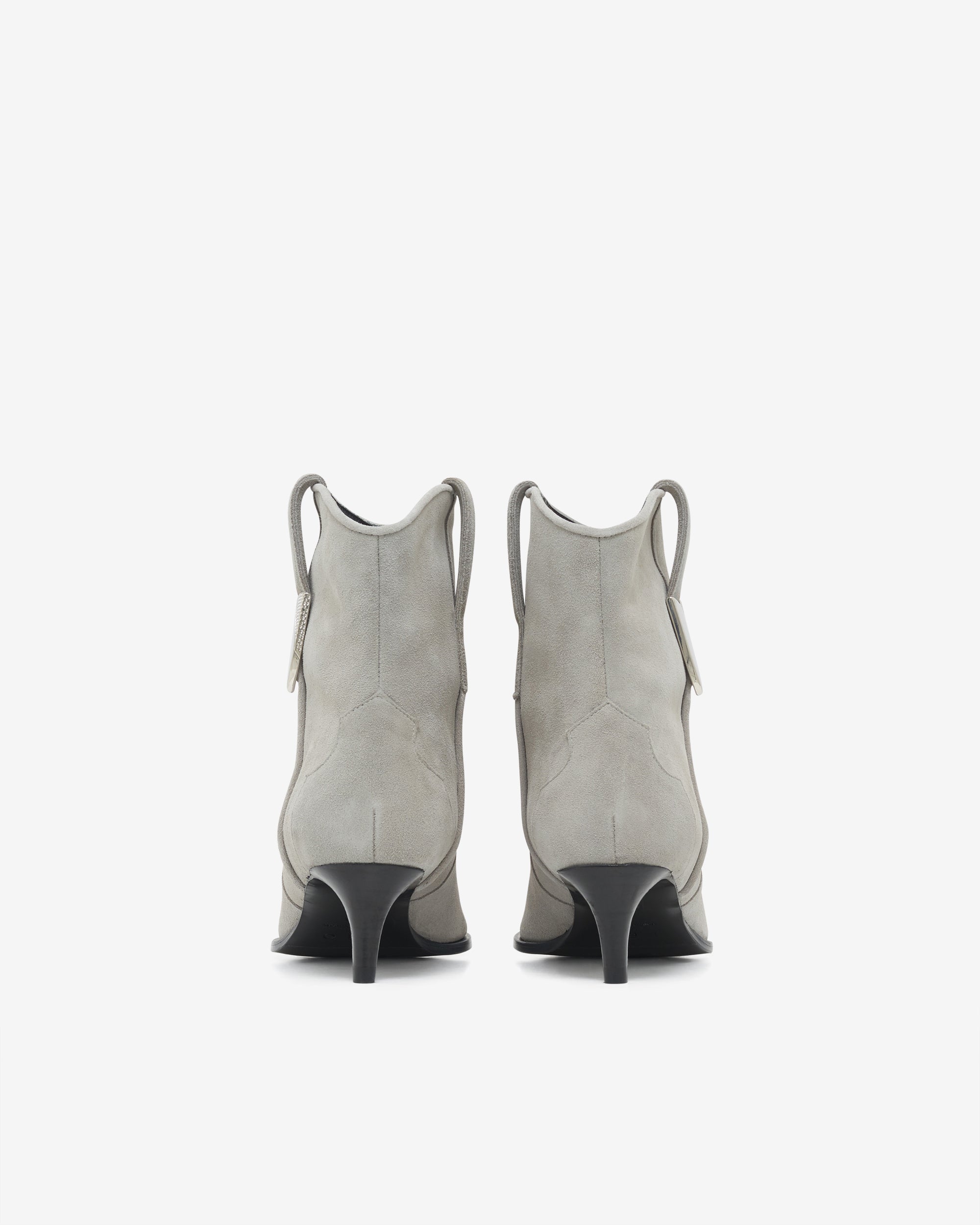 Opale Suede leather ankle boots - Cloud