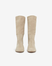 Takari 70 suede boots - Beige