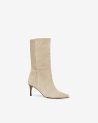 Takari 70 suede boots - Beige