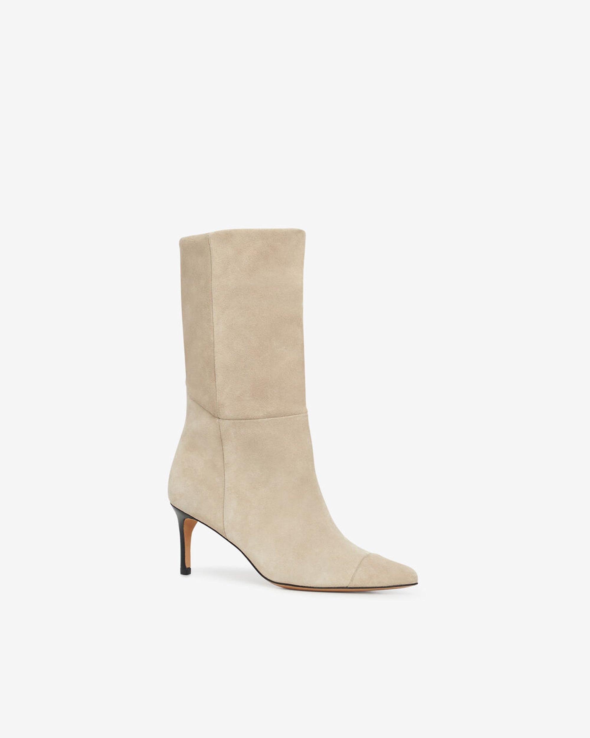 Takari 70 suede boots - Beige