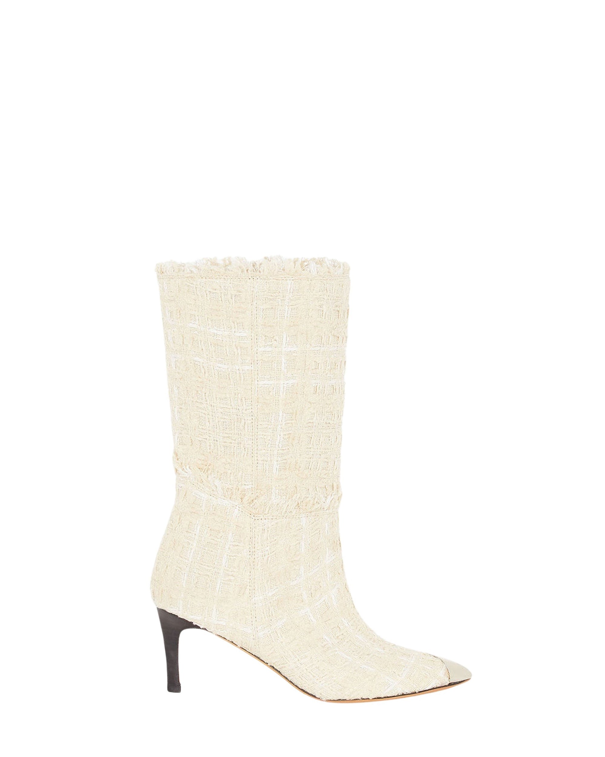 Takari 70 tweed boots - Tweed Beige