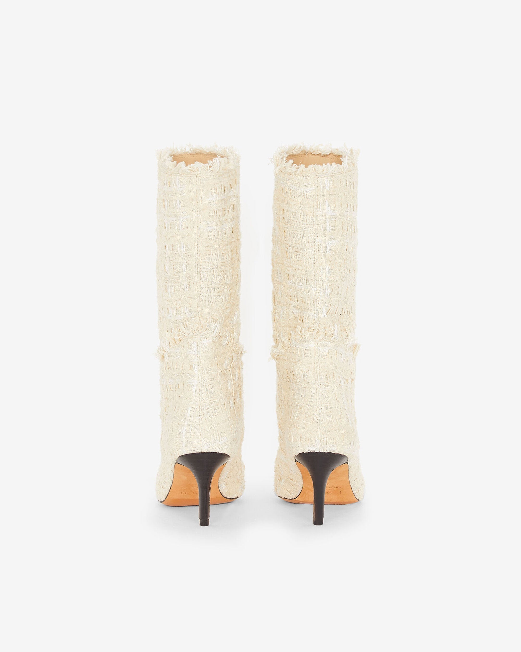 Takari 70 tweed boots - Tweed Beige