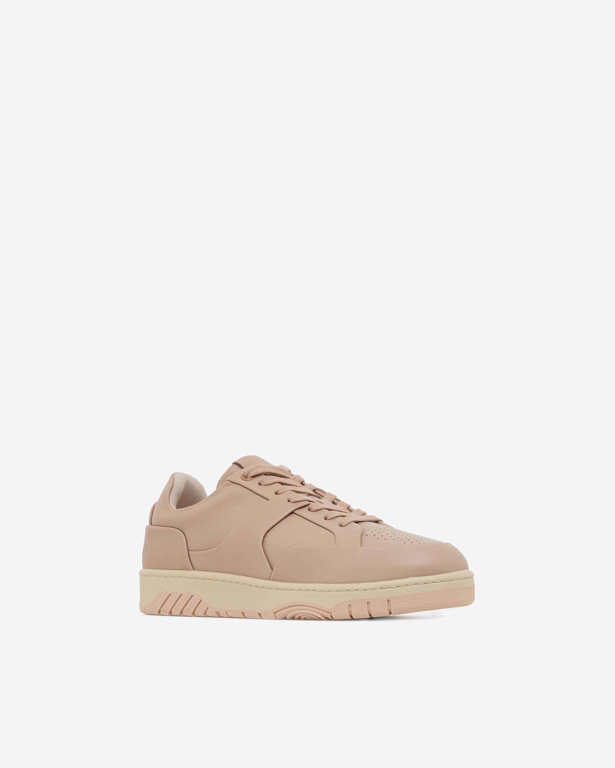 Alex leather trainers - Latte
