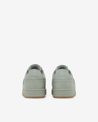 Alex leather trainers - Sage Green