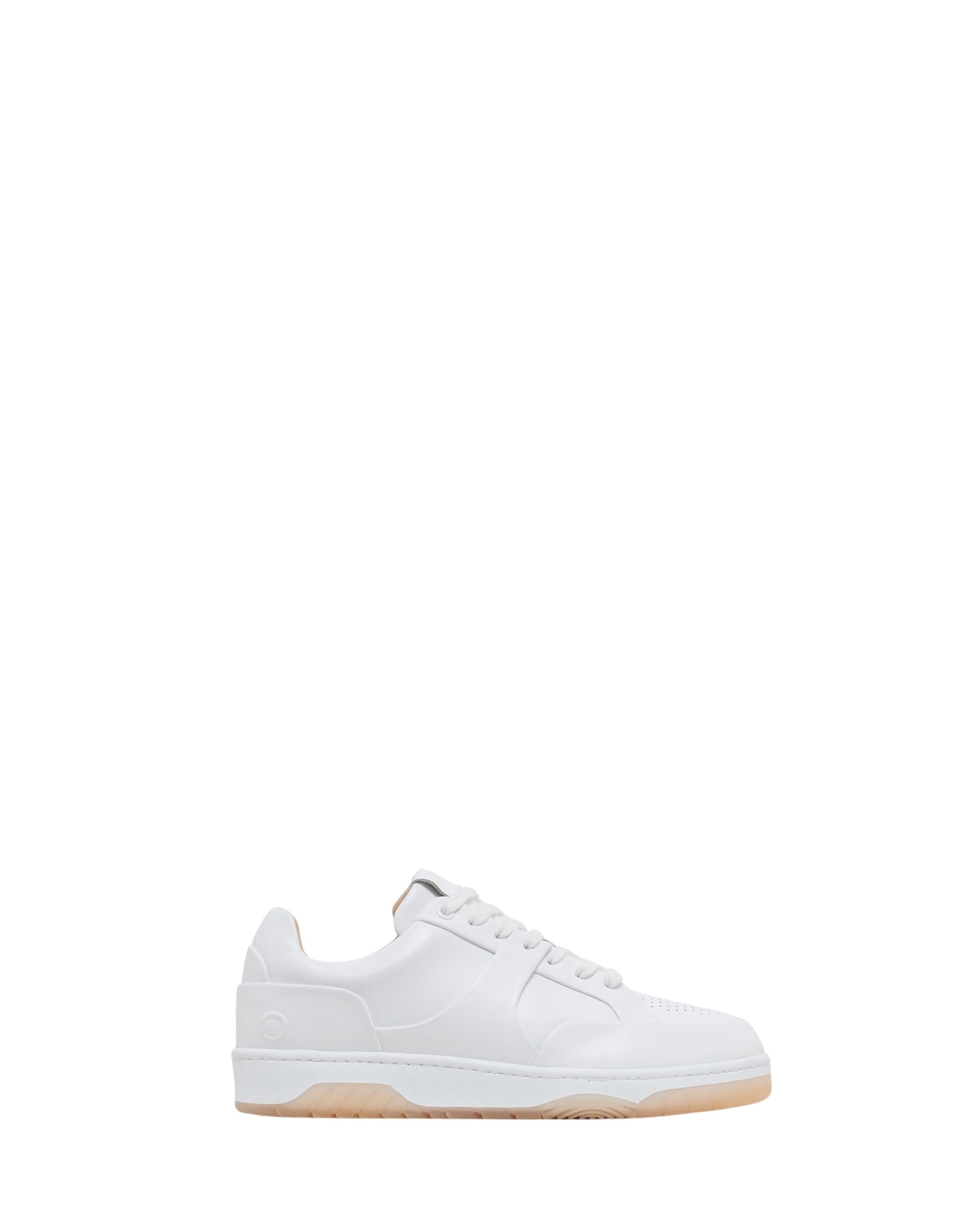 Alex leather trainers - White