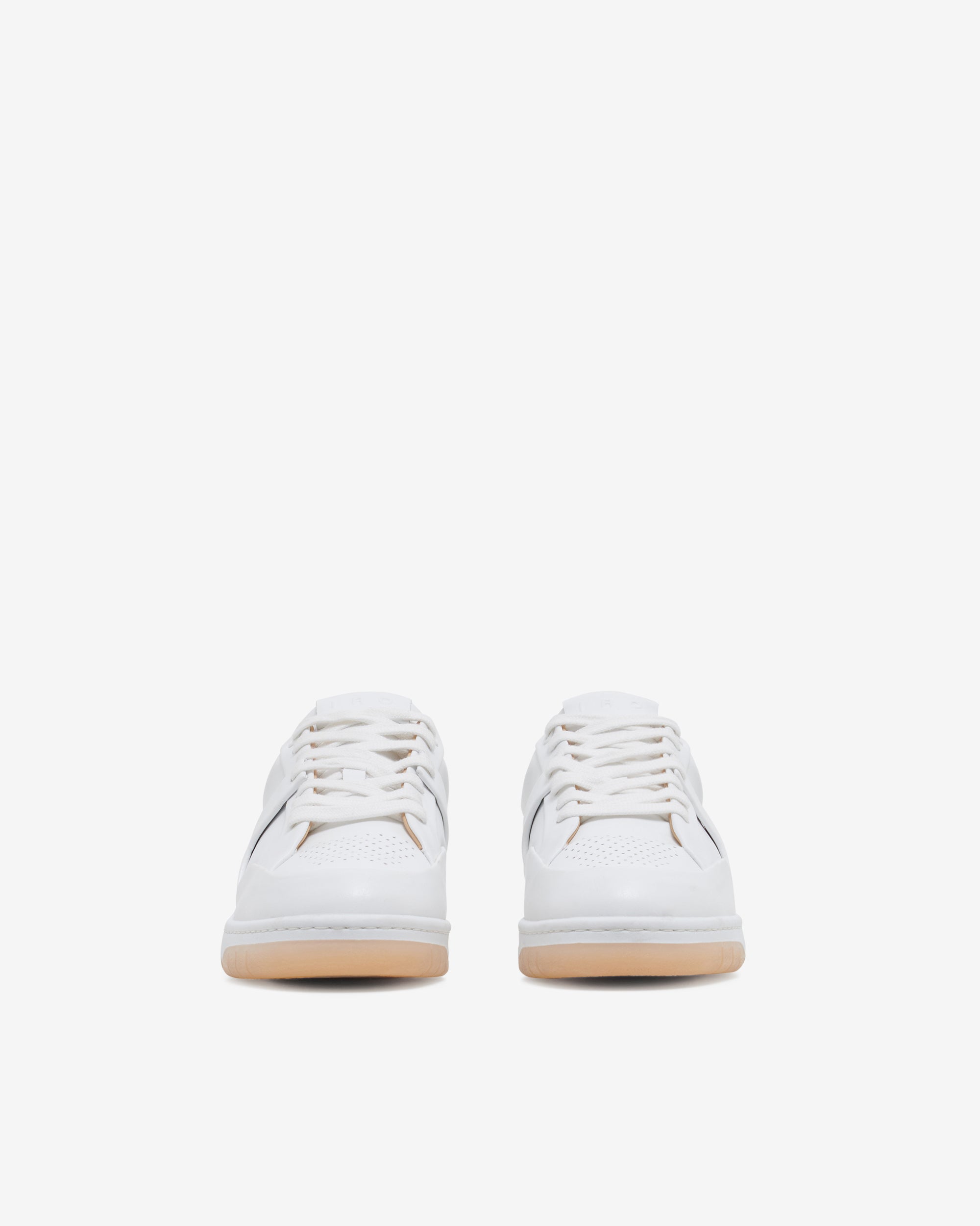 Alex leather trainers - White
