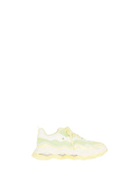 Wave Leather Sneakers - Yellow