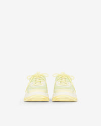 Wave Leather Sneakers - Yellow