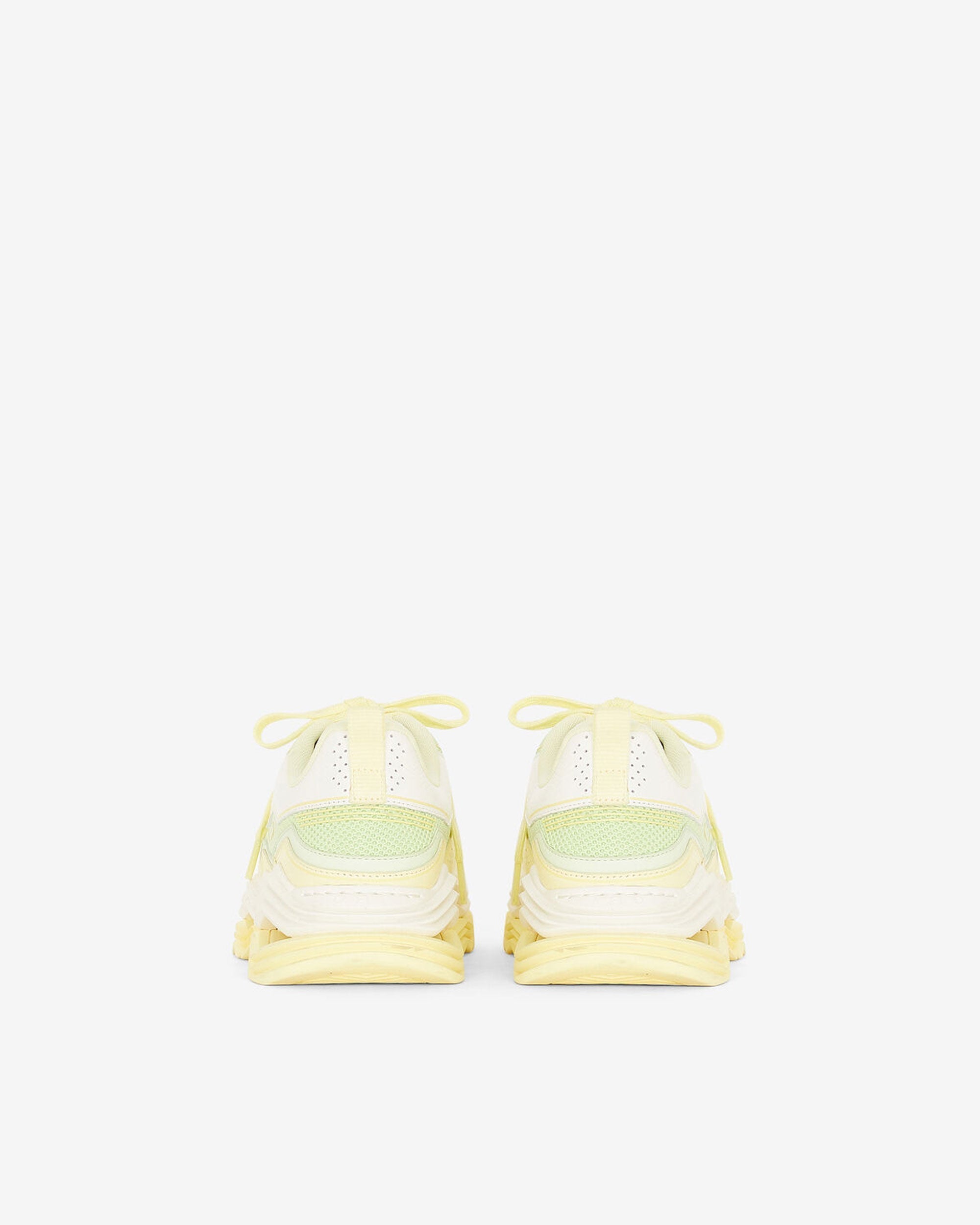 Wave Leather Sneakers - Yellow