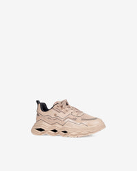 Wave leather trainers - Latte