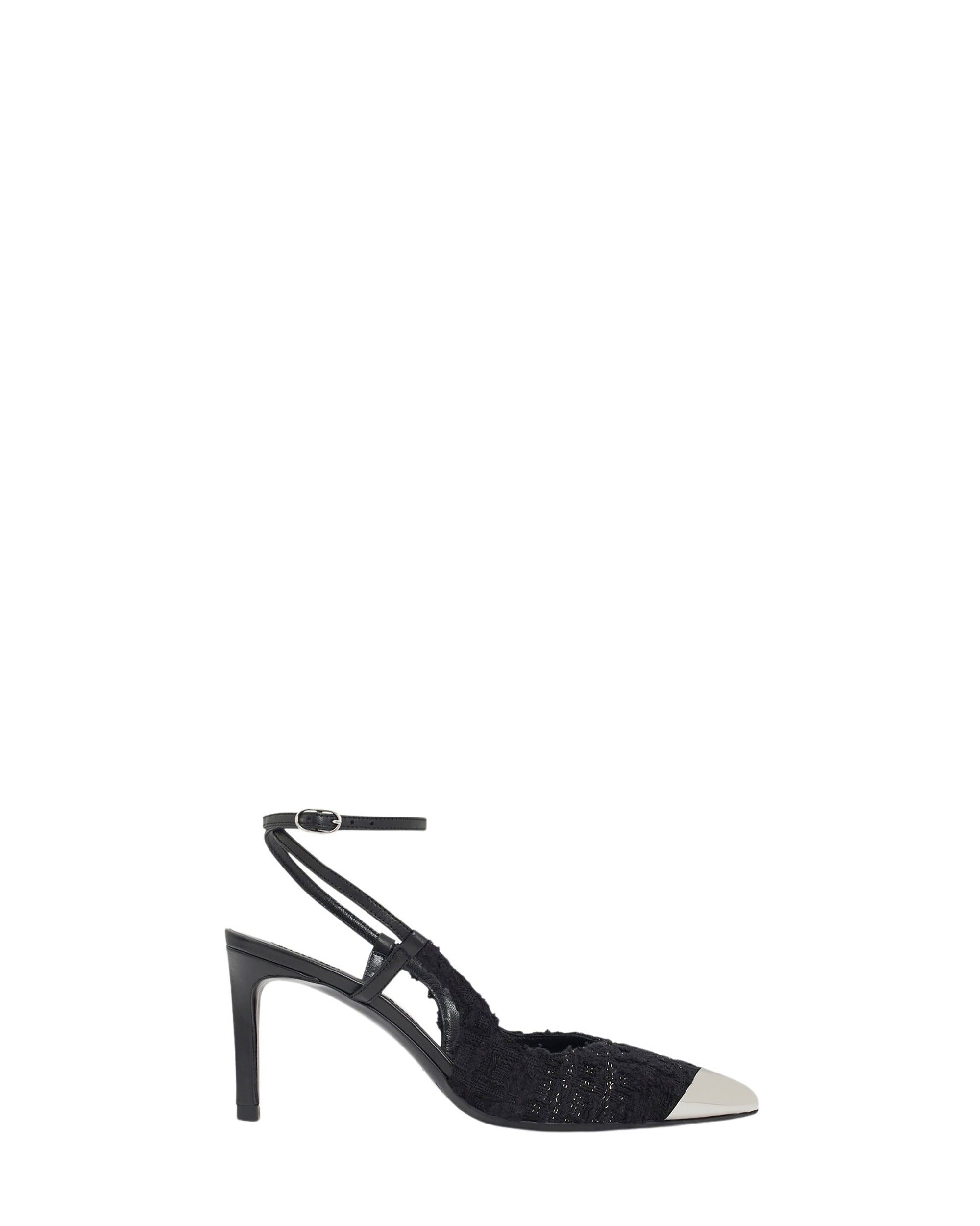 Damia 70 pumps in tweed - Tweed Black