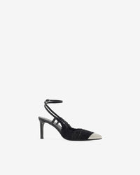 Damia 70 pumps in tweed - Tweed Black