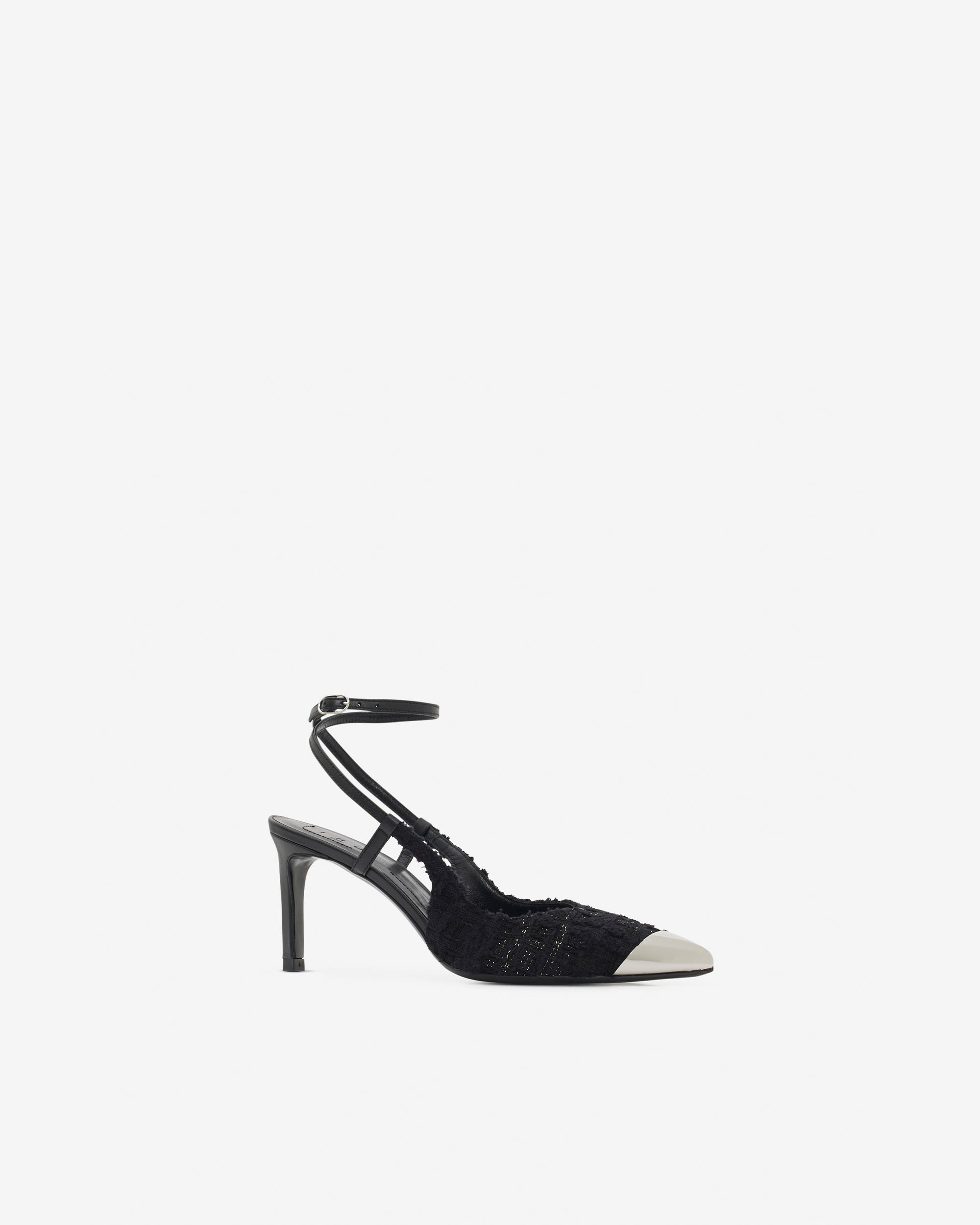 Damia 70 pumps in tweed - Tweed Black