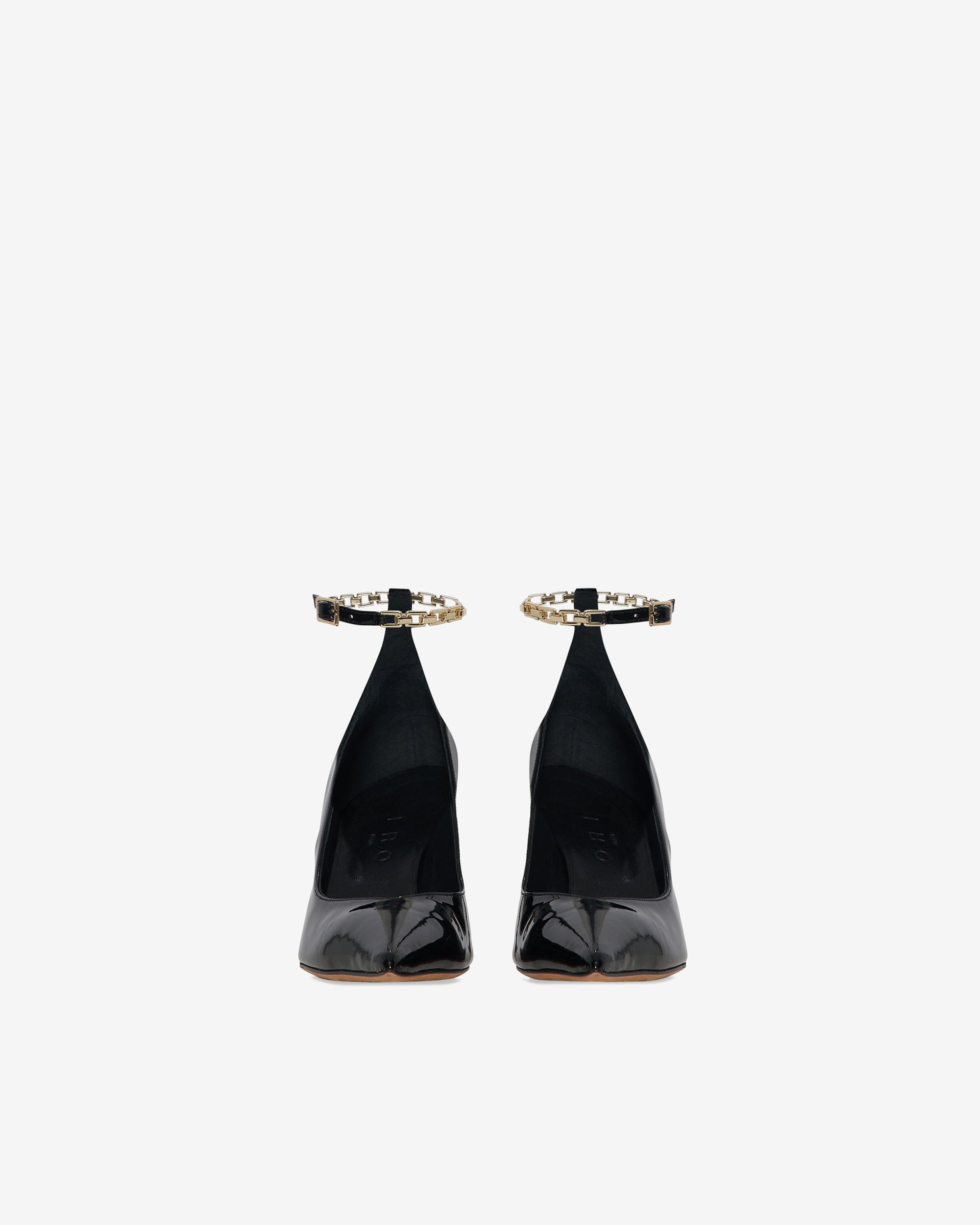 Eskio leather pumps - Black
