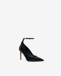 Eskio leather pumps - Black