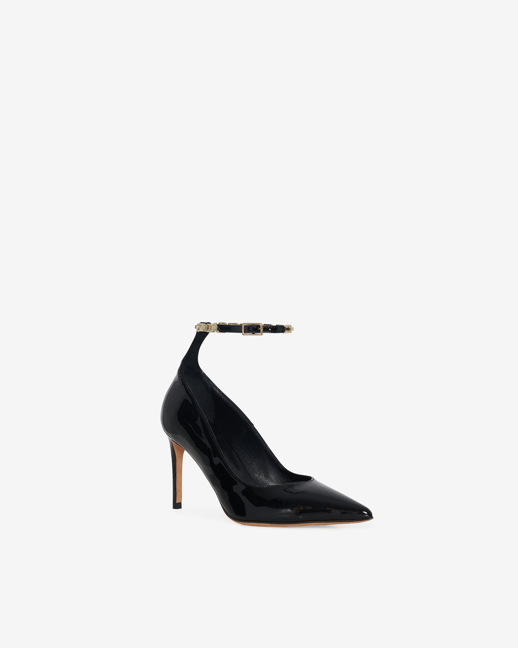 Eskio leather pumps - Black