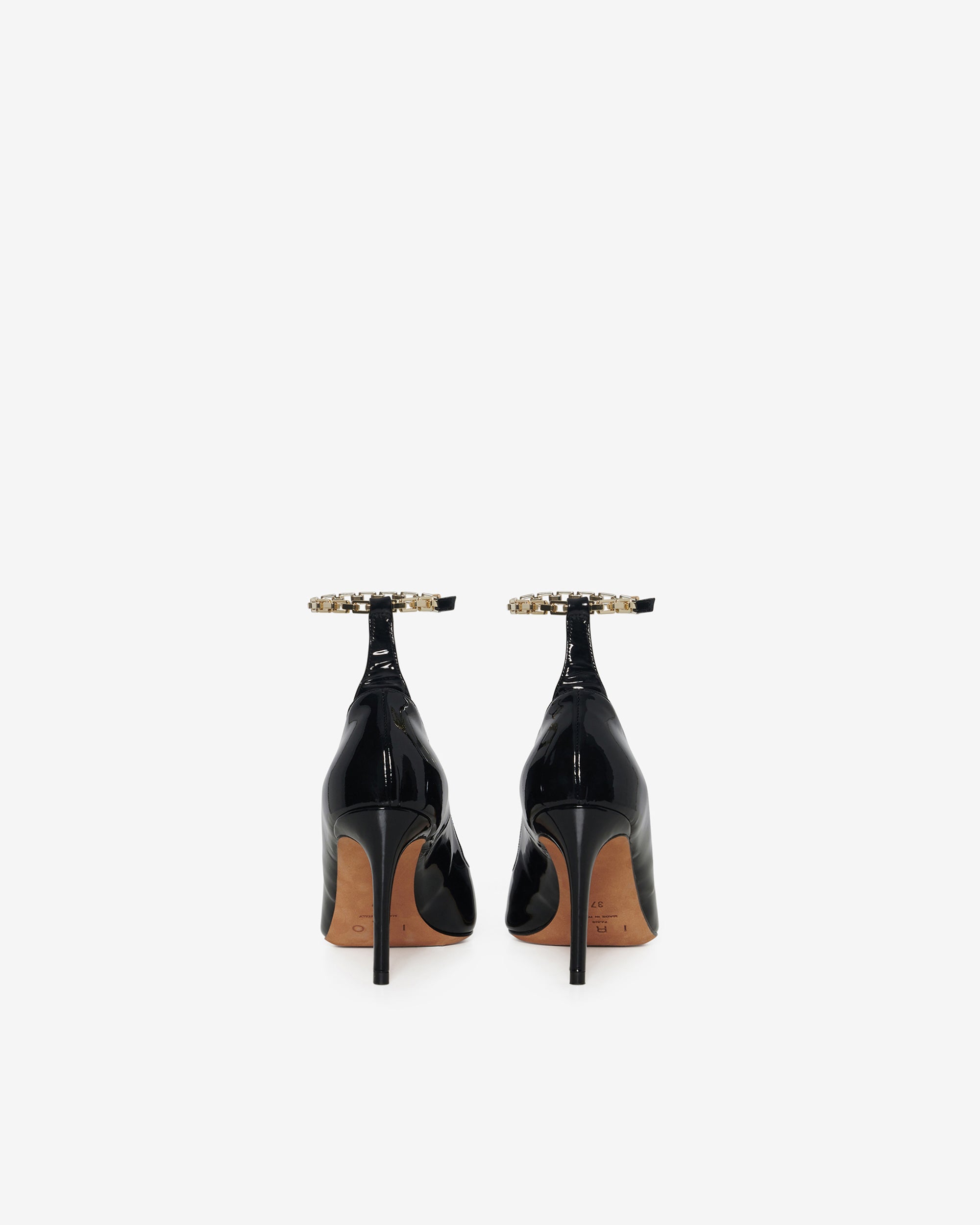 Eskio leather pumps - Black