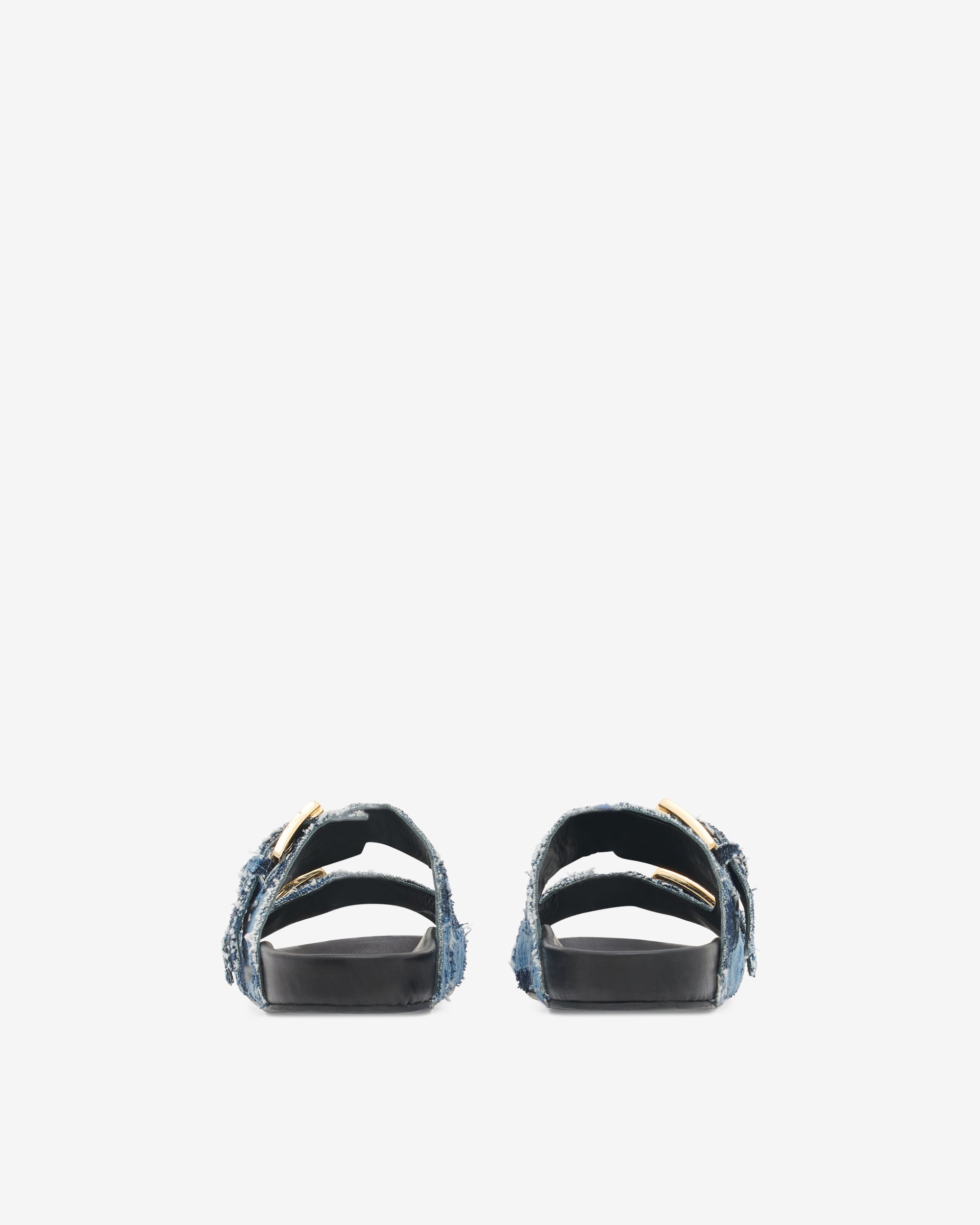 Billie Patch sandals - Patchwork Denim