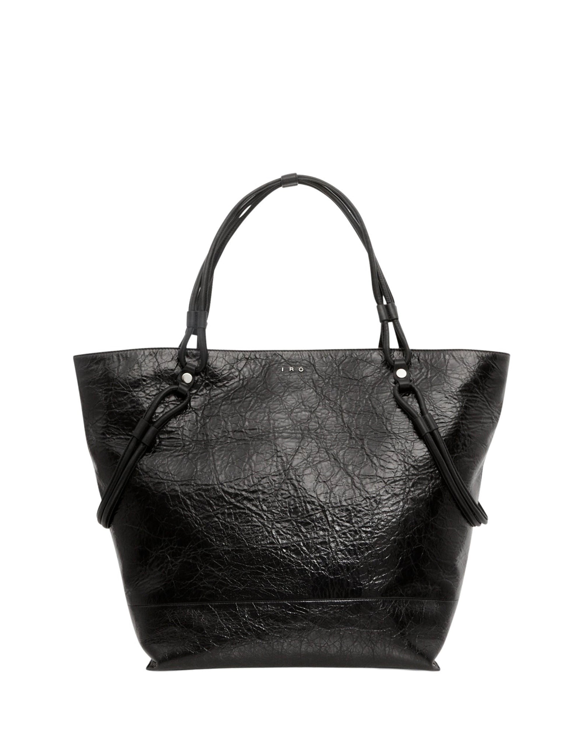 Totiro Xl Wkl leather tote bag - Black