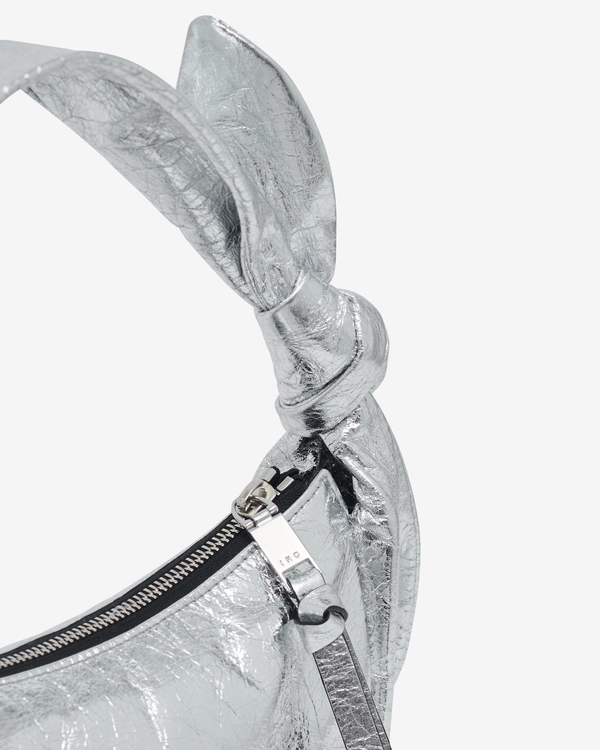 Noue leather bag - Silver