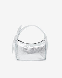 Noue leather bag - Silver