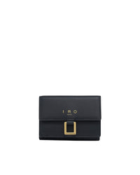 Mijana leather wallet - Black