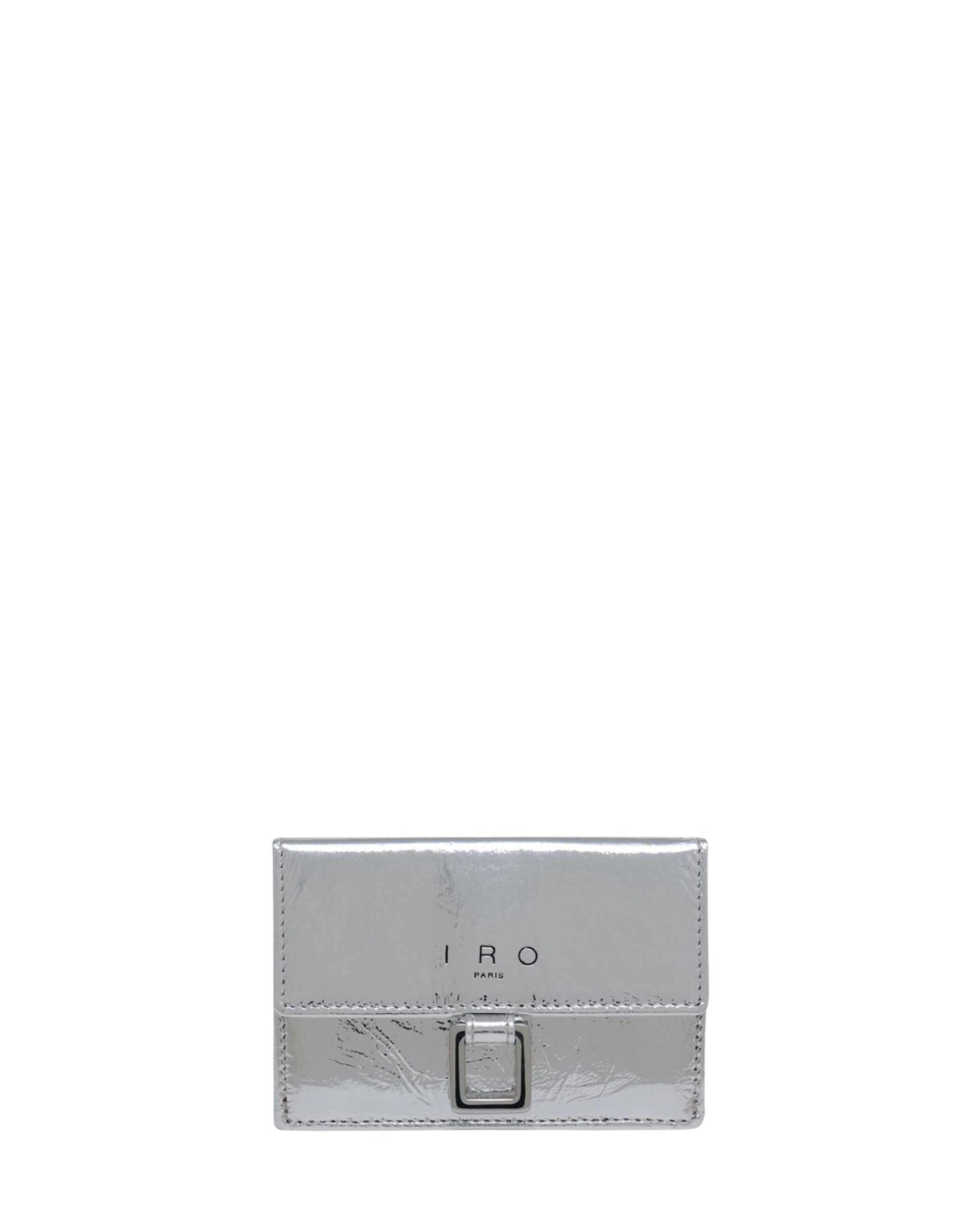 Mijana Silver leather wallet - Silver