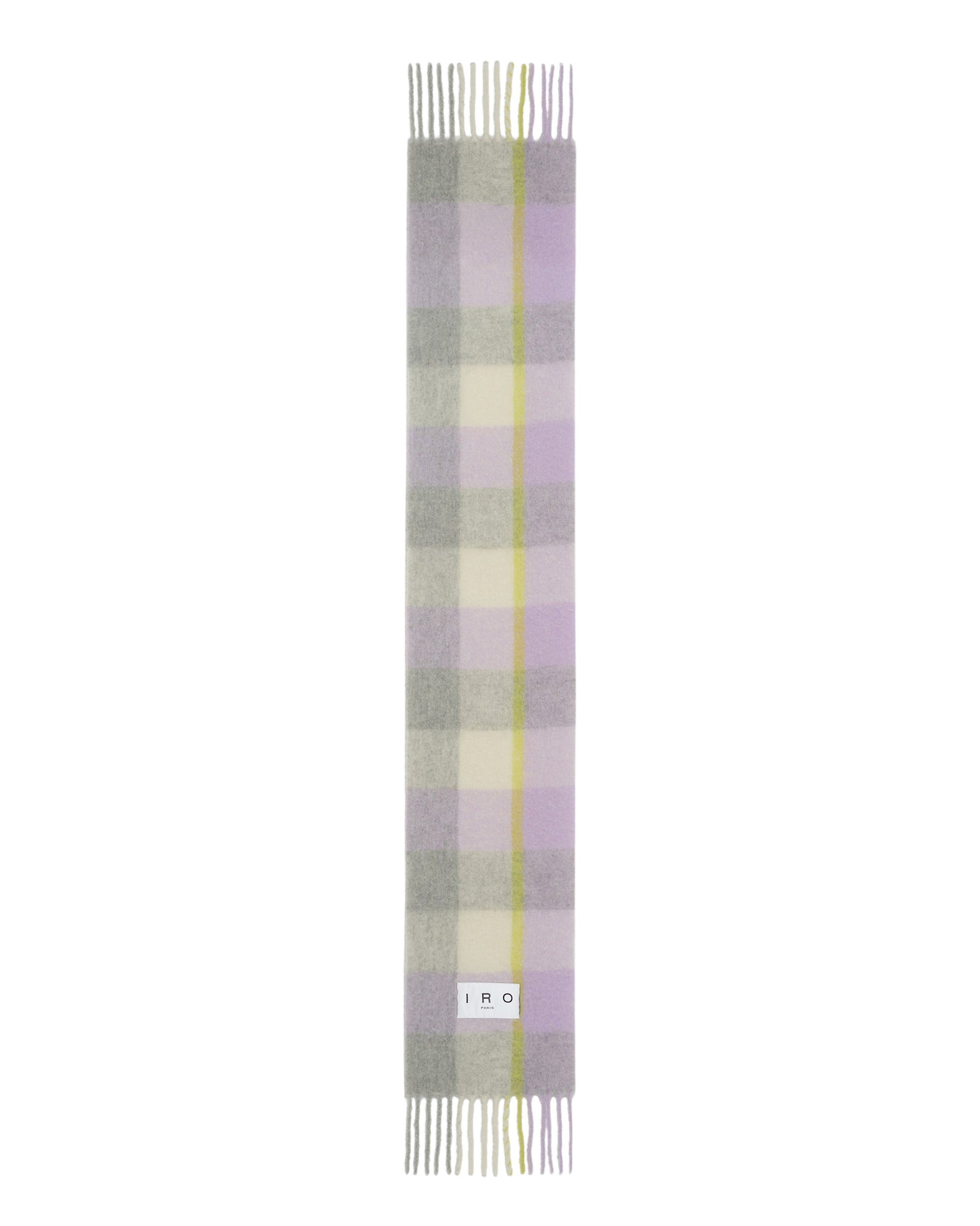 Auray alpaca scarf - Grey Lavender