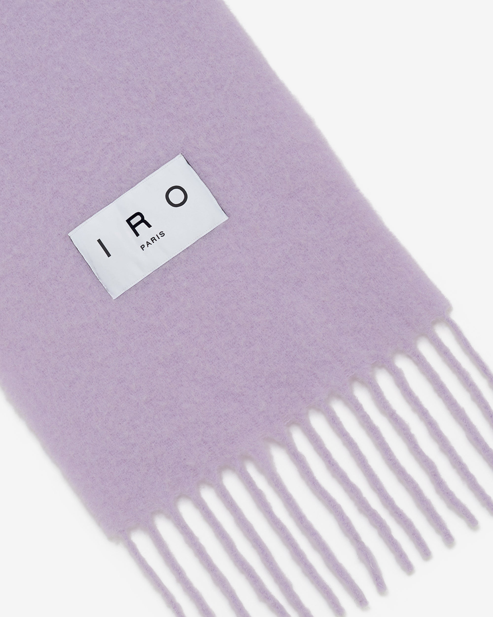 Authie alpaca scarf - Lavender