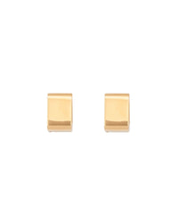 Square Earrings - Gold