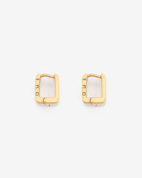Square Earrings - Gold