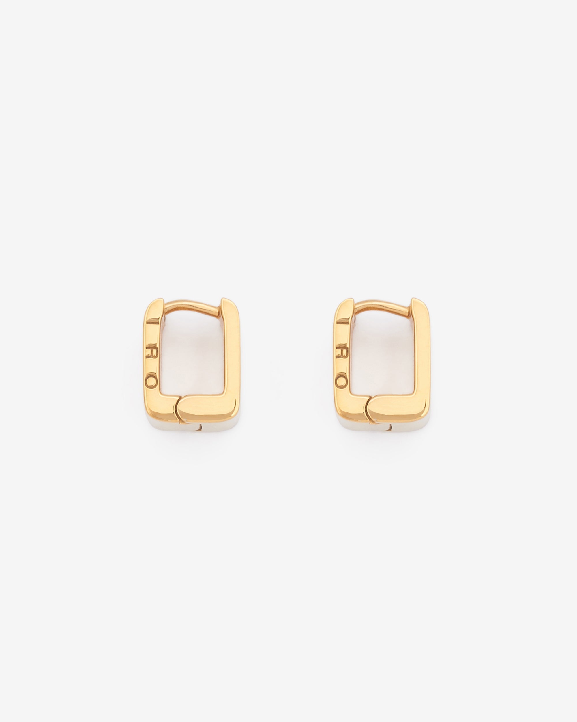 Square Earrings - Gold