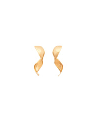 Volute Twist earrings - Gold