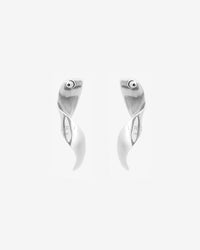 Volute Twist earrings - Silver