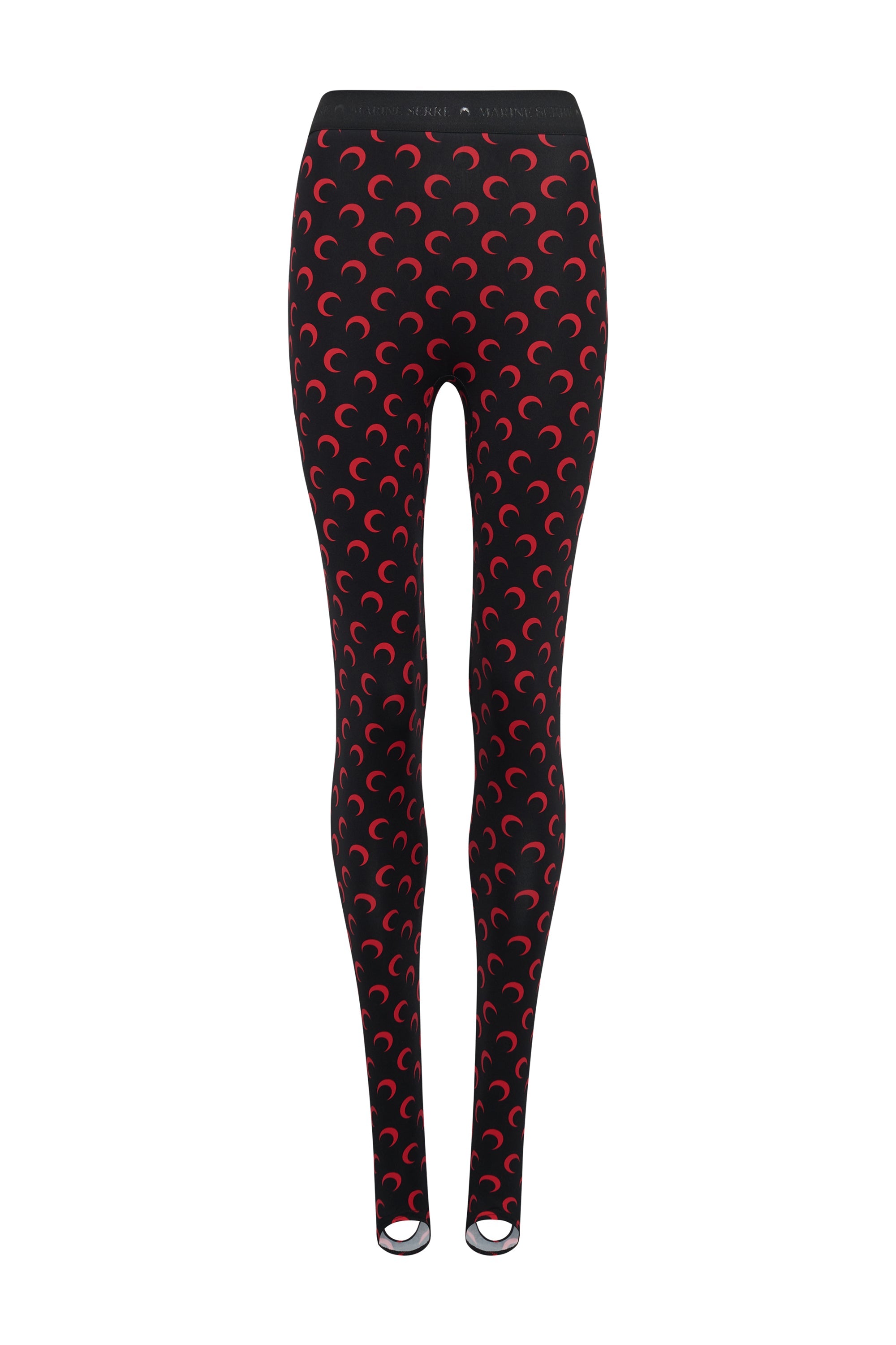 PRIX MARQUE : 120€_Black With Red Print Legging - Black With Red Print