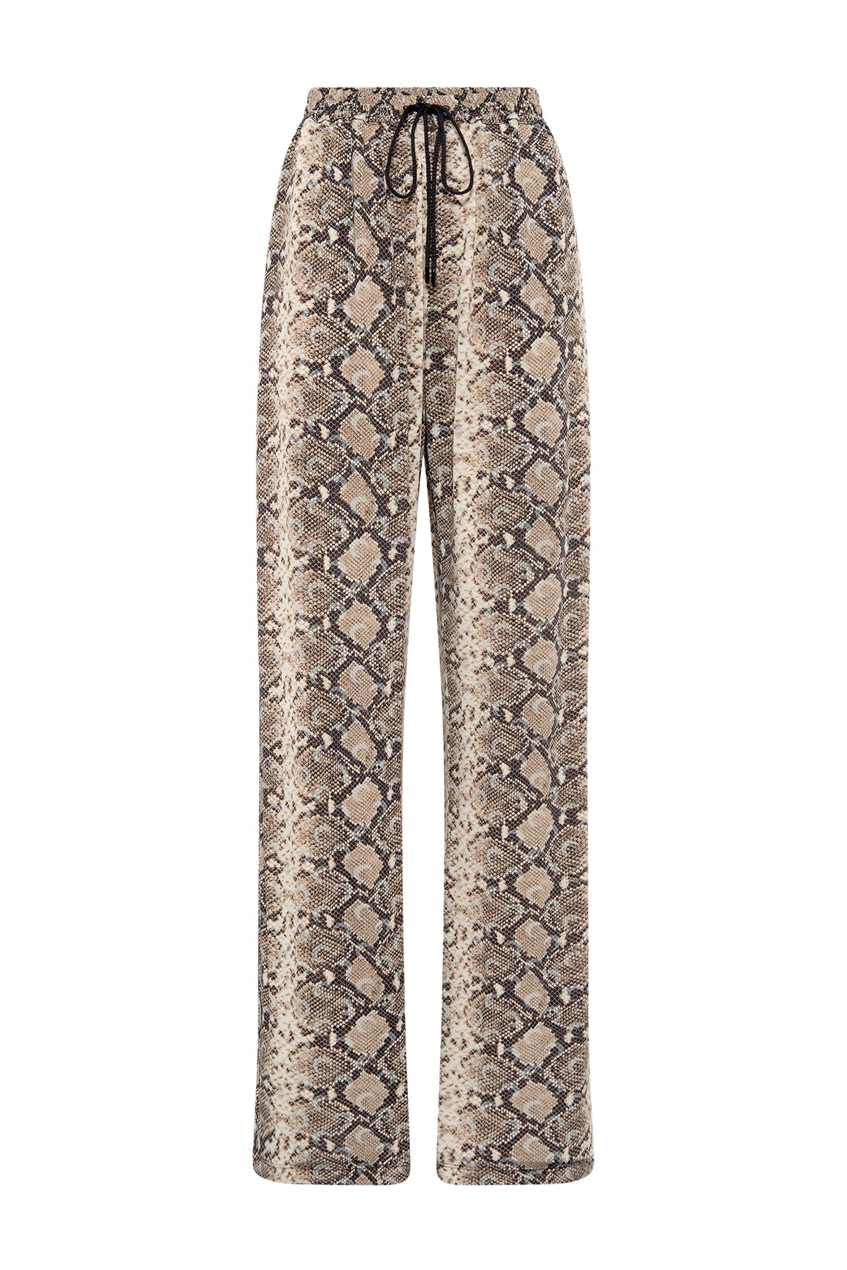 Pantalon en jersey drapé imprimé - Grege