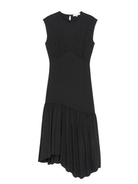 THE GATHERED TIER DRESSBLACK