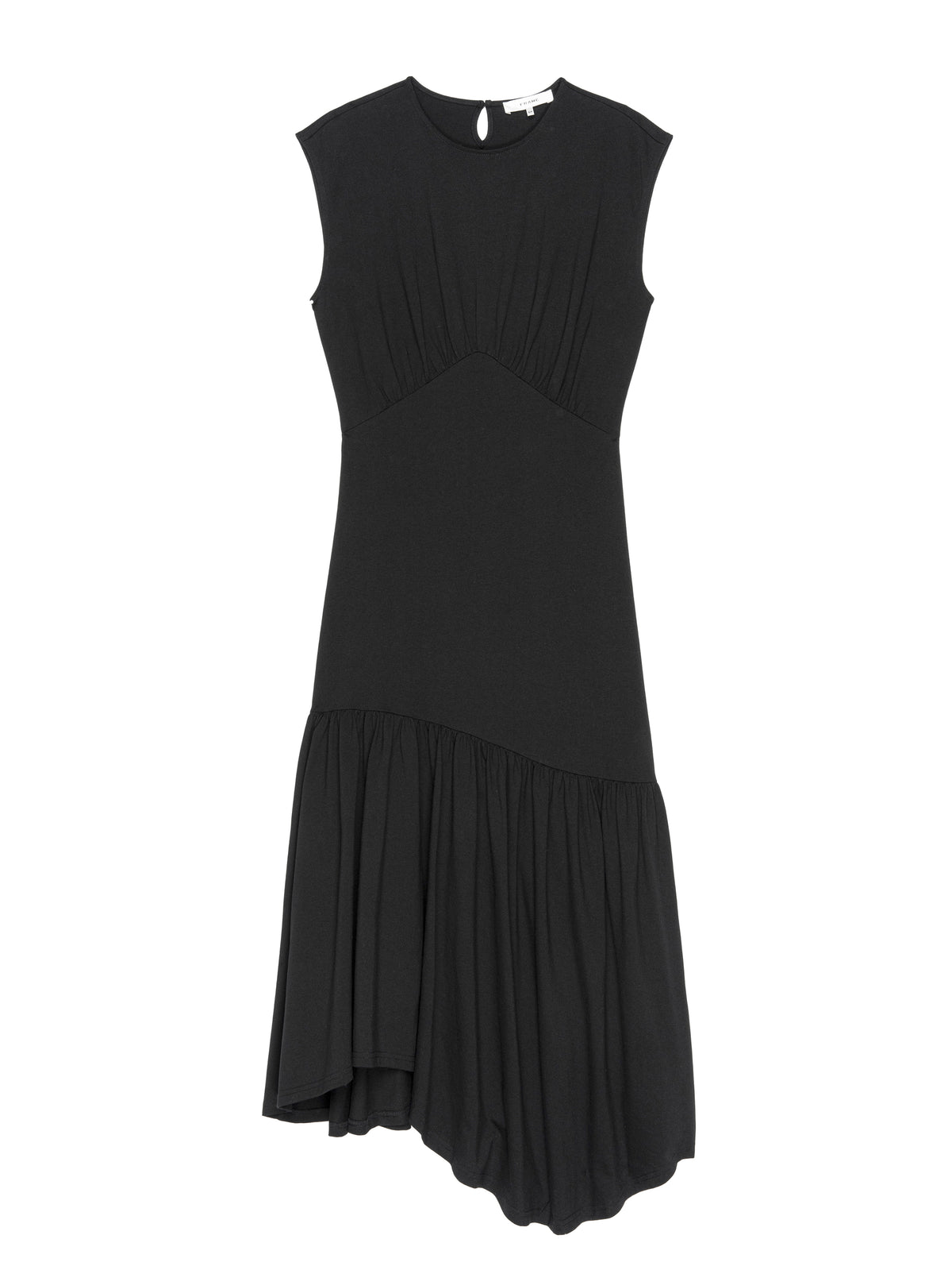 THE GATHERED TIER DRESSBLACK