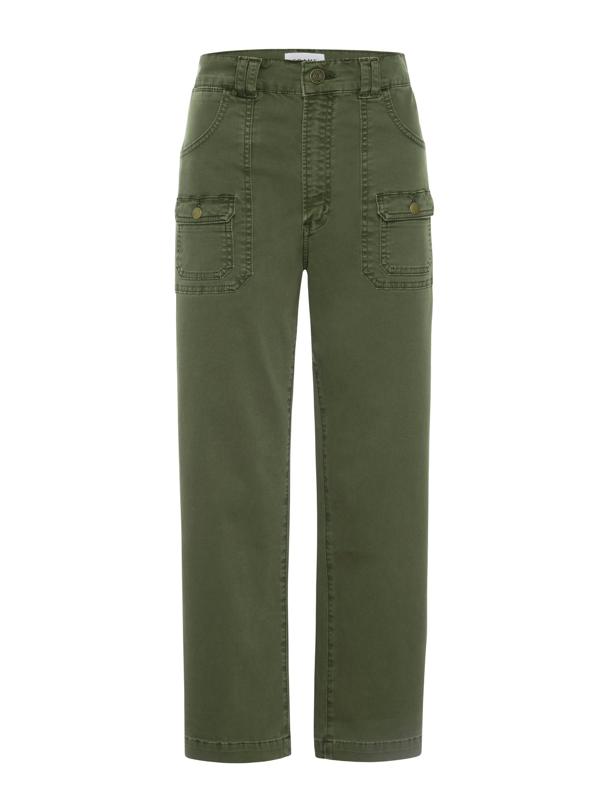 UTILITY POCKET PANTWASHED WINTER MOSS