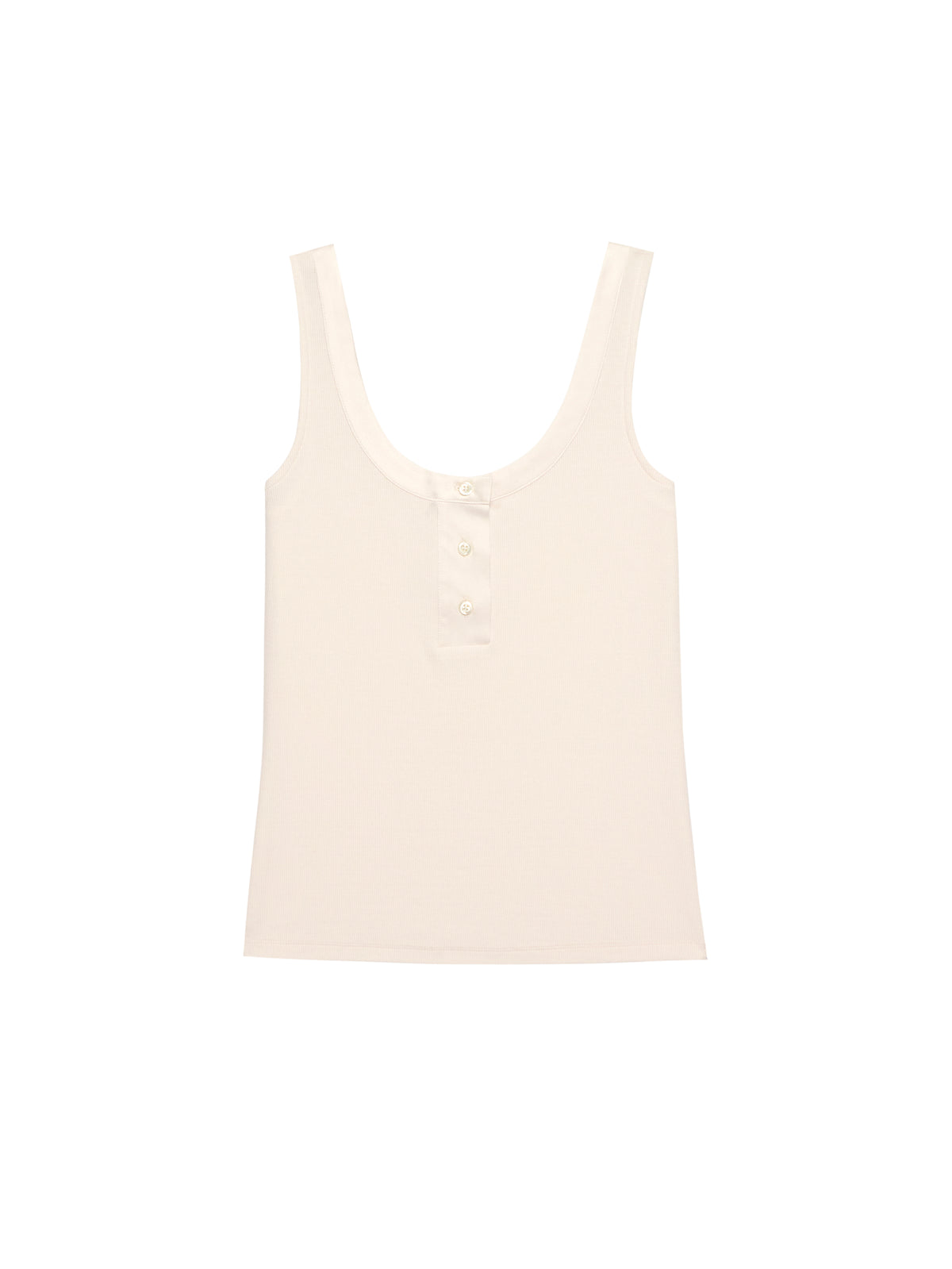 THE SATIN TRIM TANKALABASTER