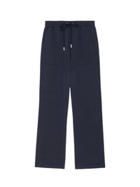 Straight-leg tracksuit bottoms - Dark Navy
