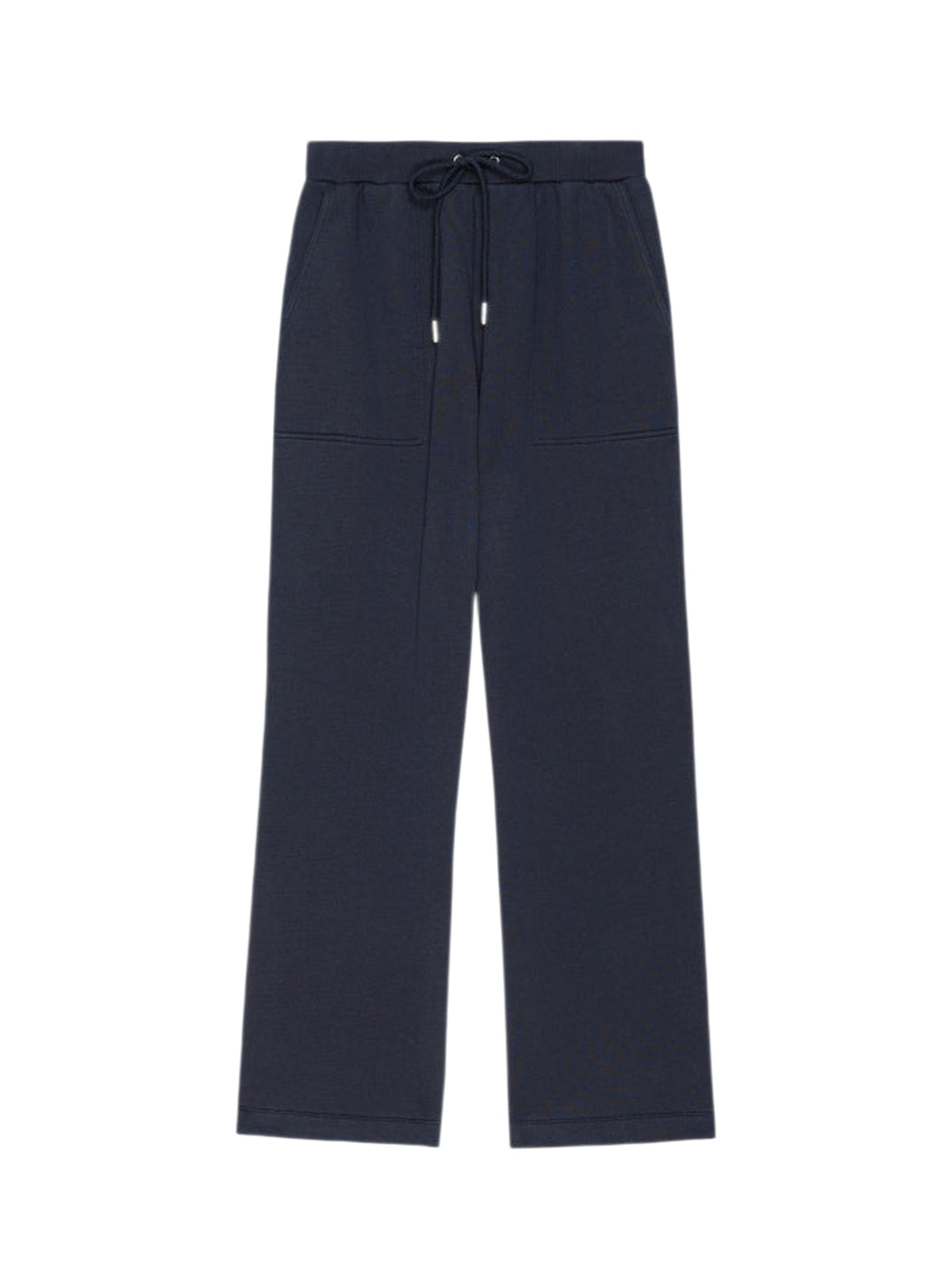 Straight-leg tracksuit bottoms - Dark Navy