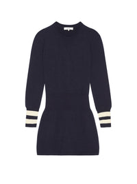 THE CASHMERE CLUB DRESSNAVY MULTI