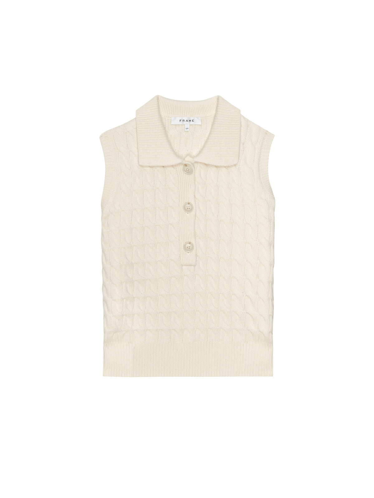 THE CABLE POLO VESTCREAM